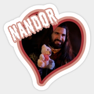 I Heart Nandor, Relentlessly Sticker